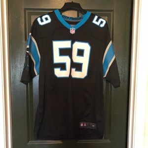 Carolina Panthers Men’s Jersey - #59 Luke Kuechly